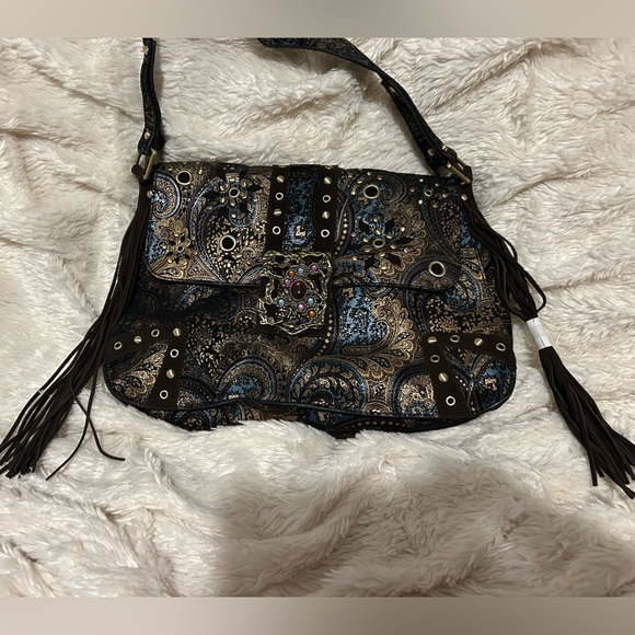 Sharif Paisley Handbag - Picture 2 of 9